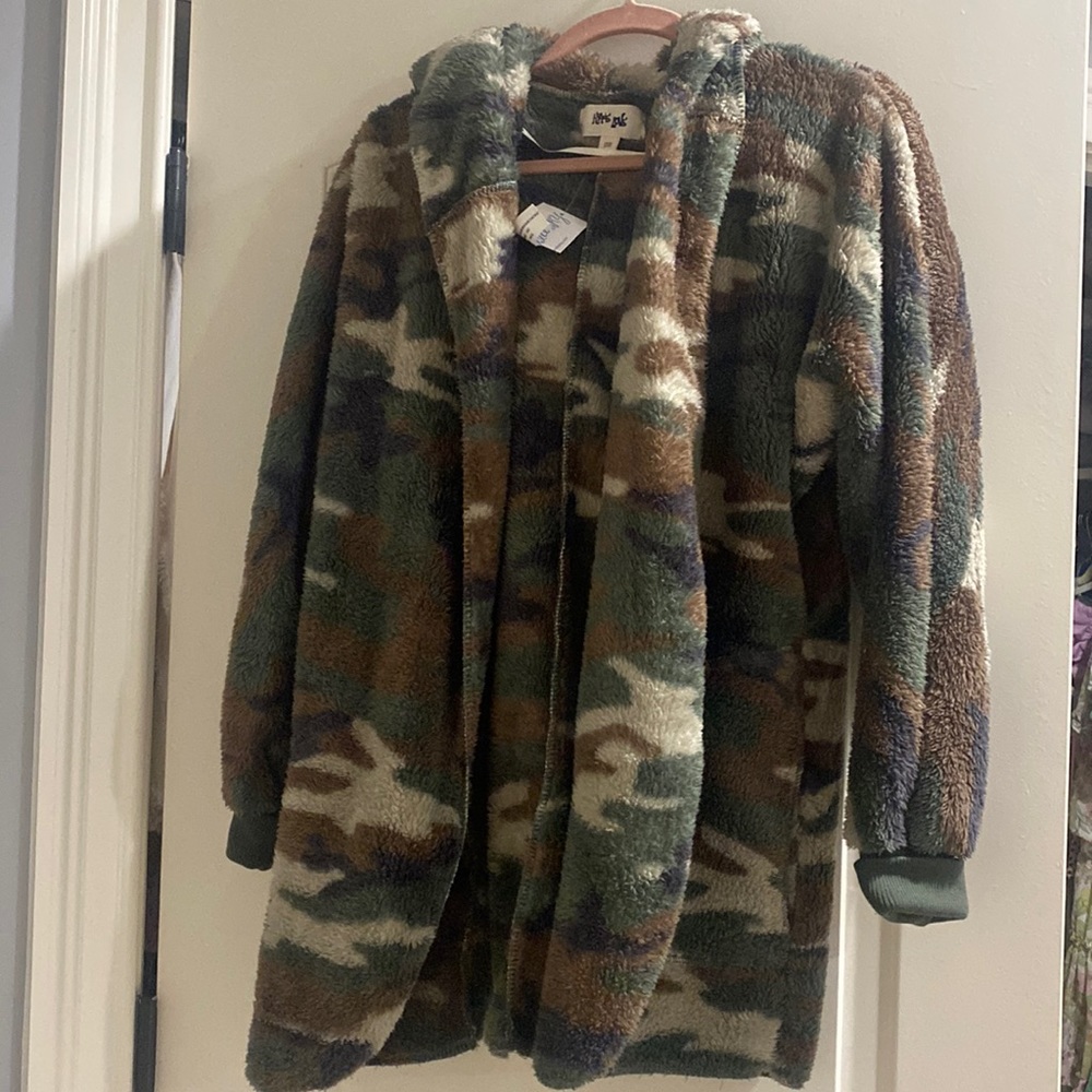 Super Cozy Camo Jacket
